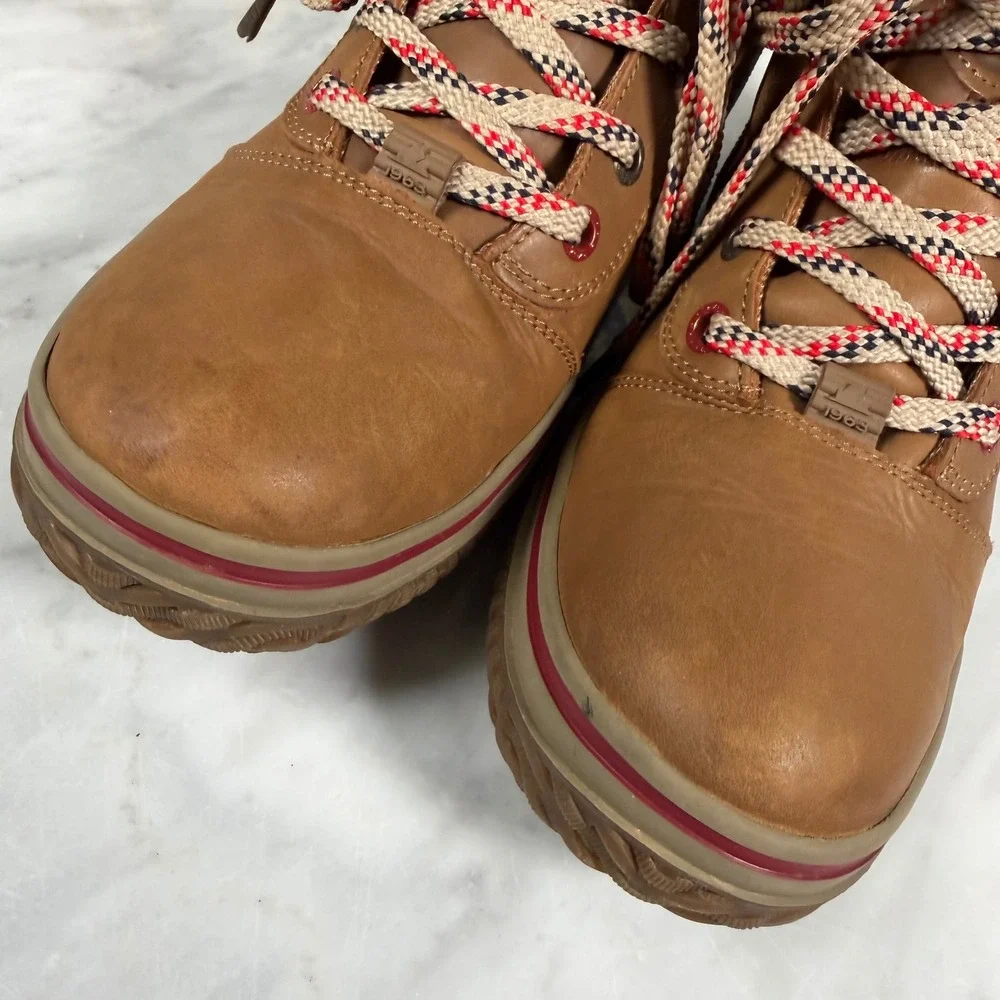 Pajar Tavin Canada Mens Waterproof Winter Boots Tan Leather - 30C Rated 10 10.5 - Picture 5 of 15